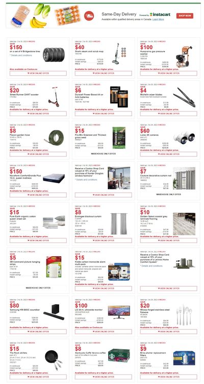 Costco (ON & Atlantic Canada) Weekly Savings April 3 to 30