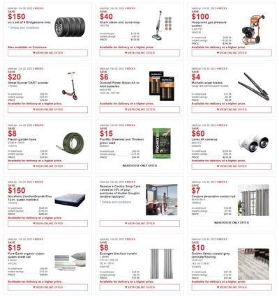 Costco Canada Coupons/Flyers Deals at All Costco Wholesale Warehouses in Canada, Until April 30