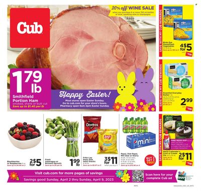 Cub Foods (MN) Weekly Ad Flyer Specials April 2 to April 9, 2023