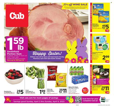 Cub Foods (MN) Weekly Ad Flyer Specials April 2 to April 9, 2023
