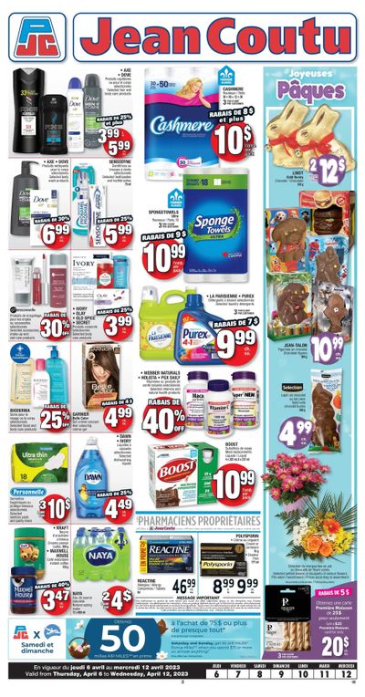 Jean Coutu (QC) Flyer April 6 to 12