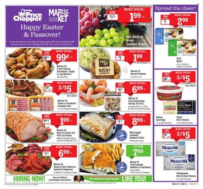 Price Chopper (MA) Weekly Ad Flyer Specials April 2 to April 8, 2023