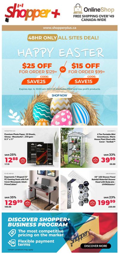 Shopper Plus Flyer April 4 to 11