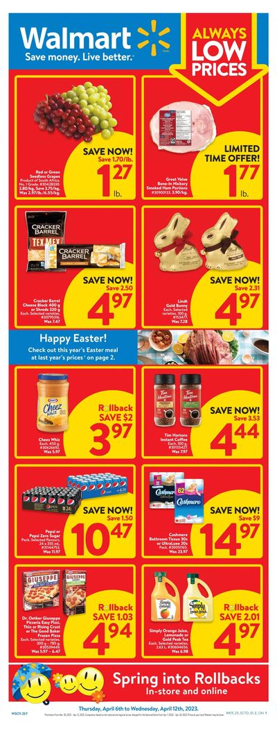 Walmart (ON) Flyer April 6 to 12