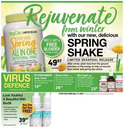 Rainbow Foods Rejuvenate Flyer April 17 to May 17