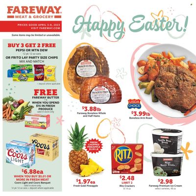 Fareway (IA) Weekly Ad Flyer Specials April 3 to April 8, 2023