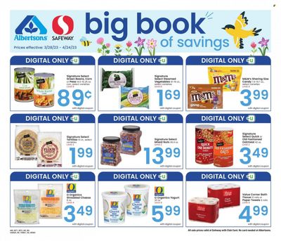 Safeway (MT) Weekly Ad Flyer Specials March 28 to April 24, 2023