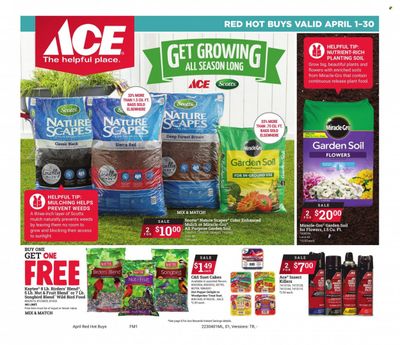 ACE Hardware Weekly Ad Flyer Specials April 1 to April 30, 2023