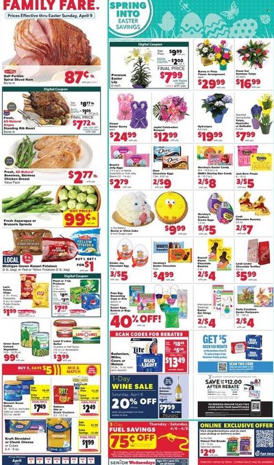 Family Fare (MI) Weekly Ad Flyer Specials April 2 to April 9, 2023