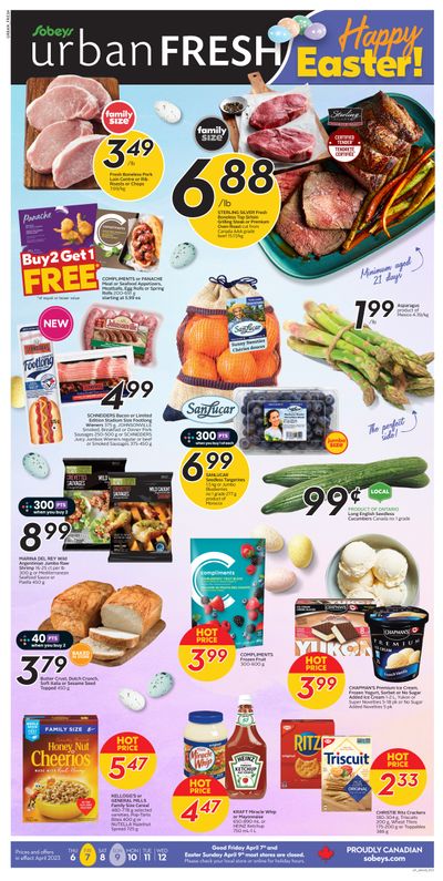 Sobeys Urban Fresh Flyer April 6 to 12