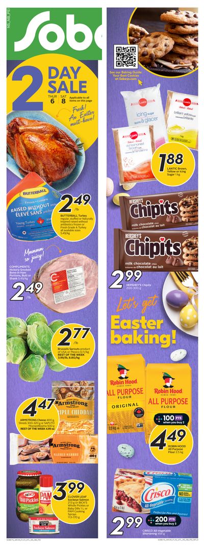 Sobeys (Atlantic) Flyer April 6 to 12 Sobeys (Atlantic) Flyer April 6 to 12