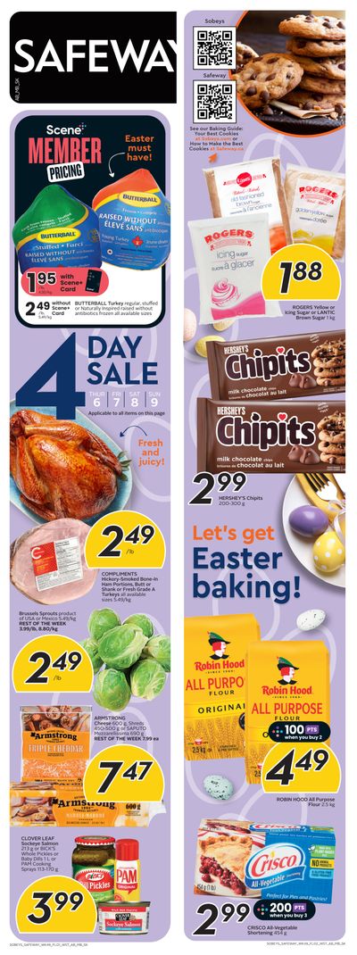 Sobeys/Safeway (AB, SK & MB) Flyer April 6 to 12