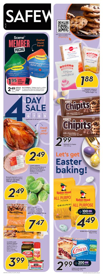 Safeway (BC) Flyer April 6 to 12