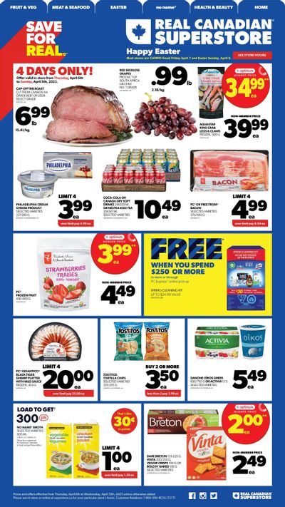 Real Canadian Superstore (ON) Flyer April 6 to 12