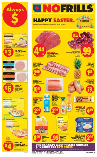 No Frills (ON) Flyer April 6 to 12