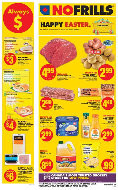 No Frills (Atlantic) Flyer April 6 to 12