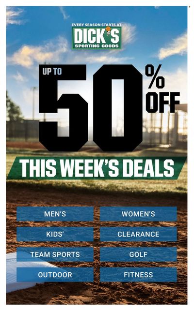 DICK'S Weekly Ad Flyer Specials April 2 to April 8, 2023
