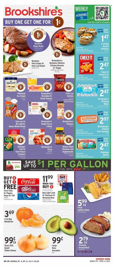Brookshires (TX) Weekly Ad Flyer Specials March 29 to April 4, 2023 Brookshires (TX) Weekly Ad Flyer Specials March 29 to April 4, 2023