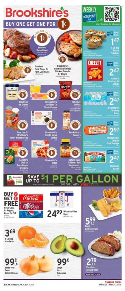 Brookshires (AR) Weekly Ad Flyer Specials March 29 to April 4, 2023