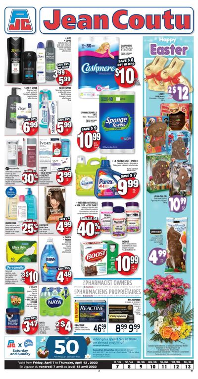Jean Coutu (ON) Flyer April 7 to 13