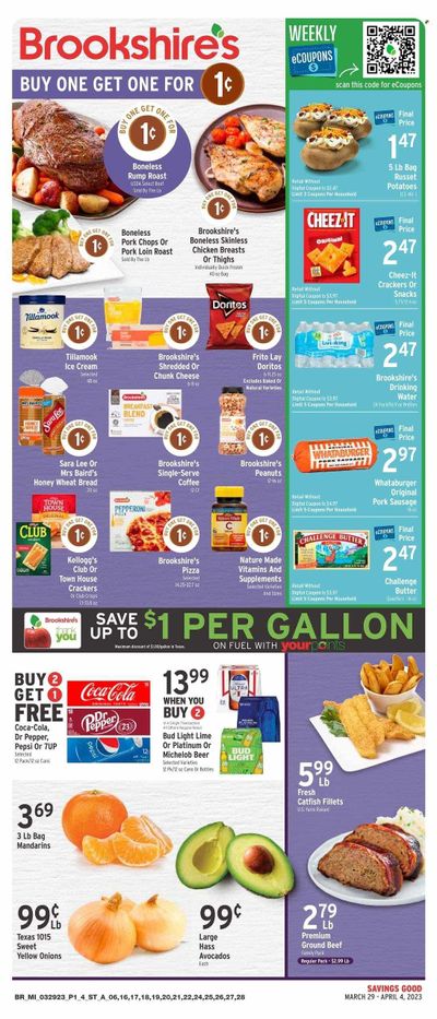 Brookshires (TX) Weekly Ad Flyer Specials March 29 to April 4, 2023