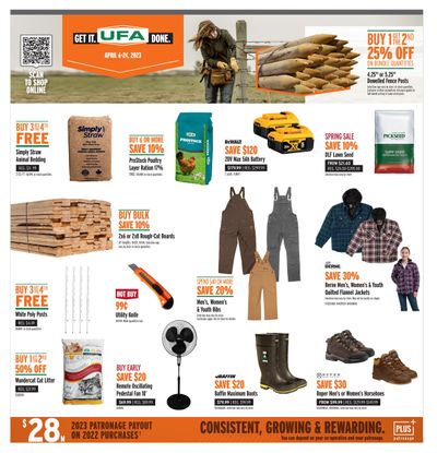 UFA Co-operative Limited Flyer April 6 to 24