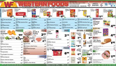 Western Foods Flyer April 5 to 11