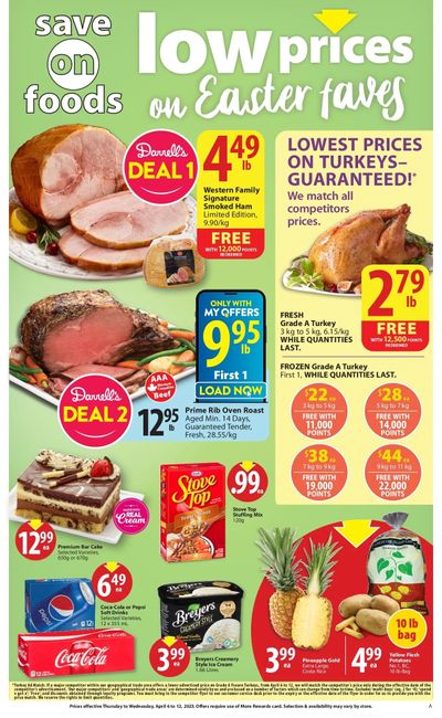 Save On Foods (BC) Flyer April 6 to 12