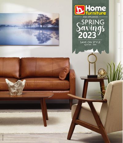 Home Furniture (ON) Spring Savings Flyer April 6 to 30
