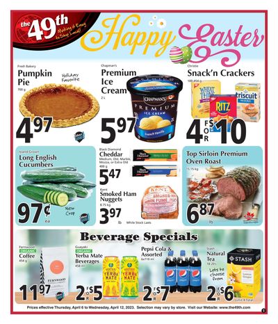 The 49th Parallel Grocery Flyer April 6 to 12