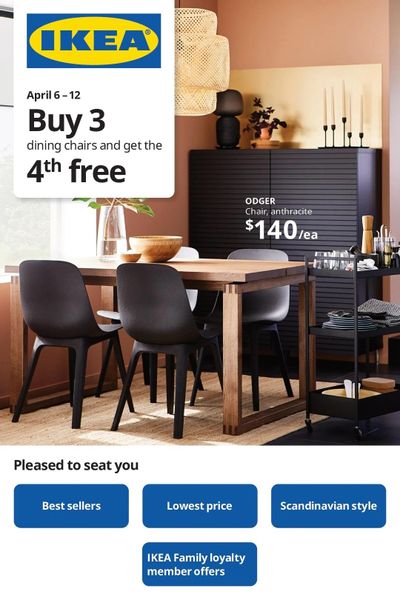 Ikea Flyer April 6 to 12
