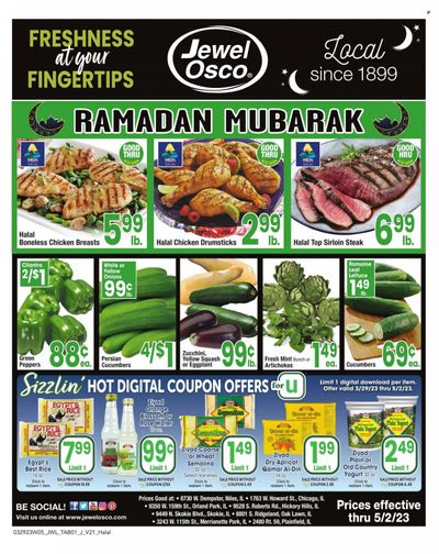 Jewel Osco (IL) Weekly Ad Flyer Specials March 29 to May 2, 2023