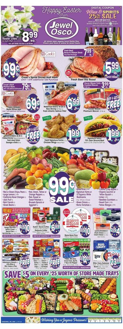 Jewel Osco (IA) Weekly Ad Flyer Specials April 5 to April 11, 2023