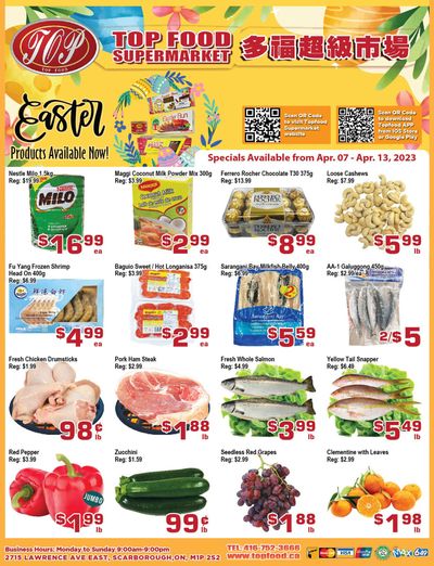 Top Food Supermarket Flyer April 7 to 13