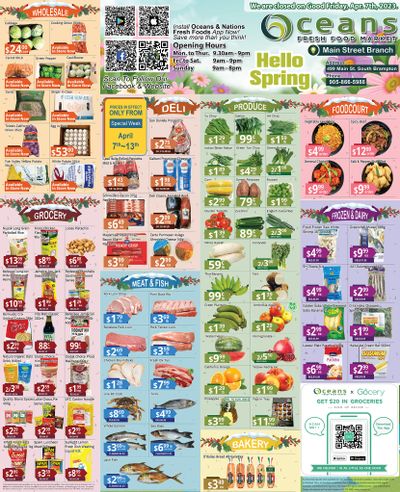 Oceans Fresh Food Market (Main St., Brampton) Flyer April 7 to 13