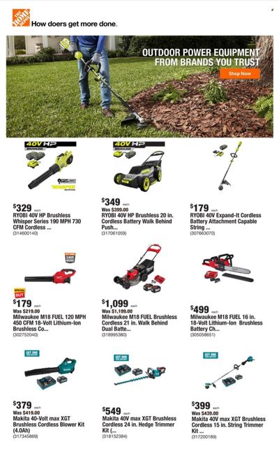 The Home Depot Weekly Ad Flyer Specials April 3 to April 13, 2023