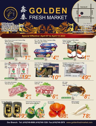Golden Fresh Market Flyer April 7 to 13
