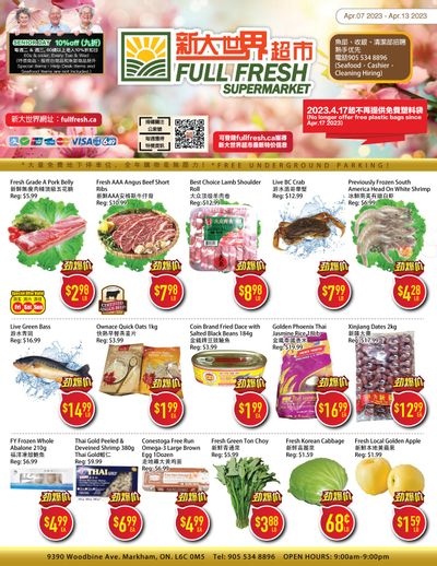 Full Fresh Supermarket Flyer April 7 to 13