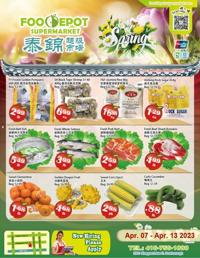 Food Depot Supermarket Flyer April 7 to 13