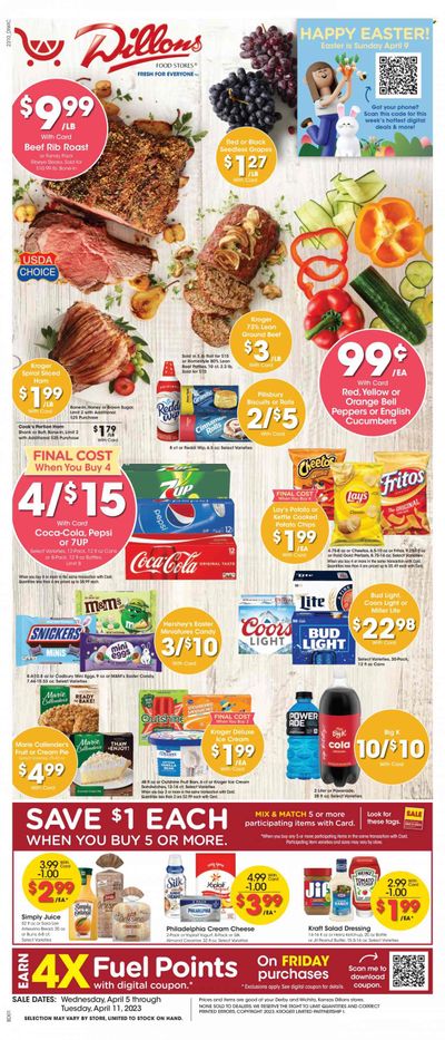 Dillons (KS) Weekly Ad Flyer Specials April 5 to April 11, 2023