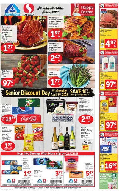 Safeway (AZ) Weekly Ad Flyer Specials April 5 to April 11, 2023