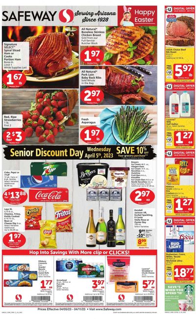 Safeway (AZ) Weekly Ad Flyer Specials April 5 to April 11, 2023