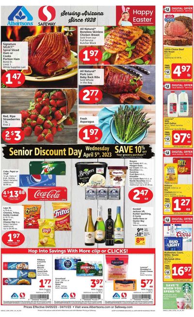 Safeway (AZ) Weekly Ad Flyer Specials April 5 to April 11, 2023