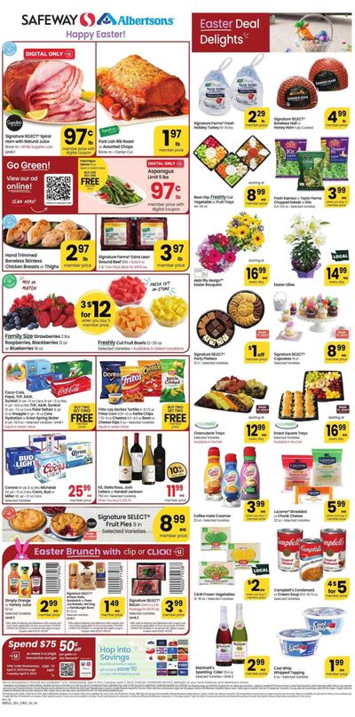 Safeway (ID) Weekly Ad Flyer Specials April 5 to April 11, 2023