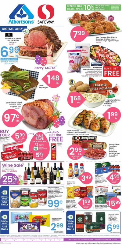 Safeway (MT) Weekly Ad Flyer Specials April 5 to April 11, 2023
