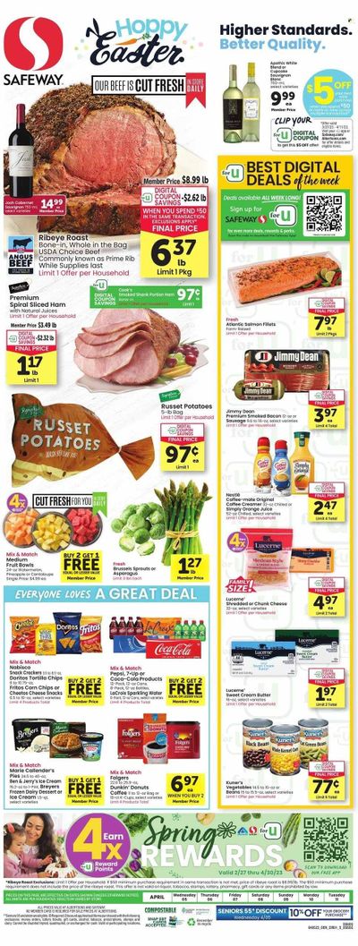 Safeway (NE) Weekly Ad Flyer Specials April 5 to April 11, 2023