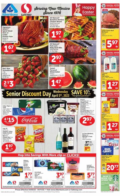 Safeway (NM) Weekly Ad Flyer Specials April 5 to April 11, 2023