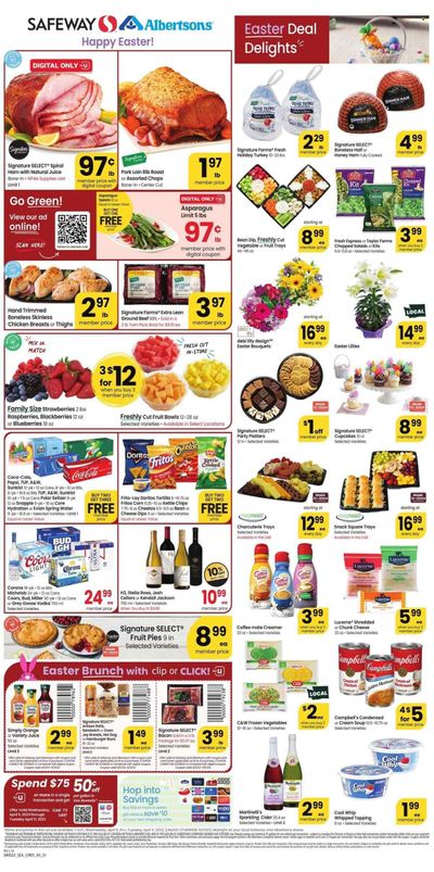 Safeway (WA) Weekly Ad Flyer Specials April 5 to April 11, 2023