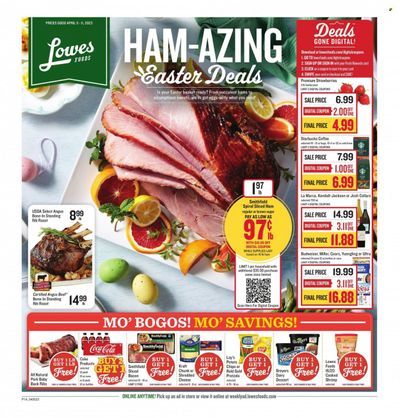 Lowes Foods (NC, SC) Weekly Ad Flyer Specials April 5 to April 11, 2023