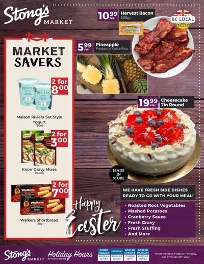 Stong's Market Flyer April 7 to 20